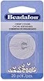 Beadalon Crimp Cover 3mm Nickel Free Silver, Plated, 20-Piece