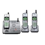 Vtech IA5874 - 5.8 GHz Three Handset Cordless Phone System w/ Digital Answering Device, Caller ID & Call Waiting