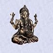 Ganesh statue hindu elephant god sculpture asian New