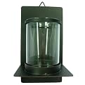 Small Metal Hurricane Wall Sconce