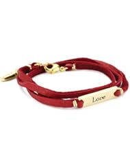 Ettika Baby Statement Plate Satin Cord Bracelet