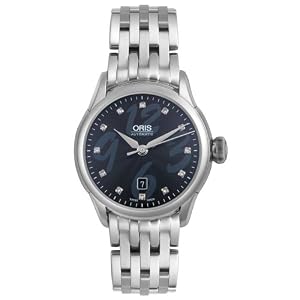 Oris Women's  Artelier Diamond Accent Bracelet Watch #4094MB