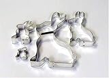 Rabbit Cookie Cutters - Set of 4