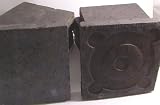 Review Victorian  / 10-off reclaimed Victorian 6 x 6 inch grey-black tiles