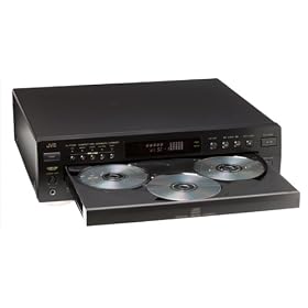 JVC XL-FZ258BK 5-CD Changer by JVC