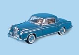 Review Sun Star 350 2321 / Diecast Model Mercedes-Benz 220 SE (1958) in Blue (1:18 scale)