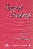 Sacred sayings : 