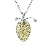 Sterling Silver Pineapple Pendant - Clearance Final Sale