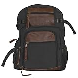 UPC 099598434410 product image for Fox Outdoor Products Retro Londoner Commuter Daypack, Black | upcitemdb.com