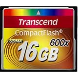 Transcend 16 GB Compact Flash Card 600X TS16GCF600