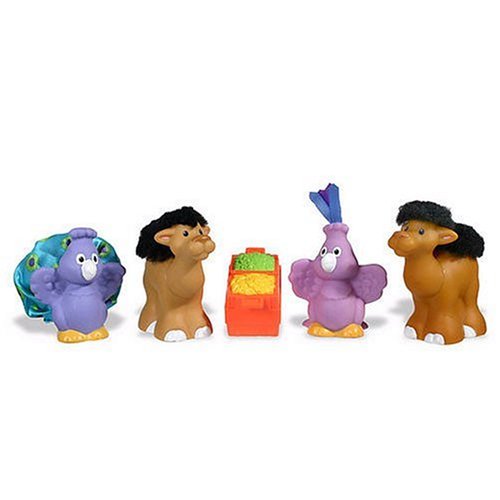 Childrens Toyshop  Toys : Little People: Ark Animals - Camels & Peacocks