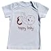 YP Baby Happy Baby Tee- Blue
