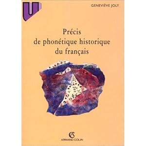 Precis De Phonetique Historique Du Francais Babelio