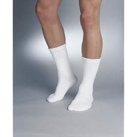 Jobst SensiFoot Socks - 8-15 Support: Jobst Sensifoot-Crew Length, Available in Various Sizes and Colors