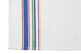 Dunroven House K358-BW Nostalgic Stripe Tea Towel in Blue and White- Pack of 6