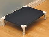 Outdoor Dog Pet Bed Cot - Navy Blue Small 26 x 20 S