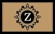 Imperial Monogram Coir Mat - Z