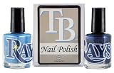MLB Tampa Bay Devil Rays Two-Pack Team Colored Nail Polish