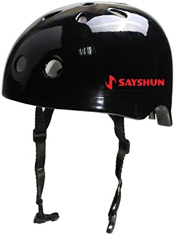 SAYSHUN Classic Skateboard Helmet Scooter Helmet Skate Helmet Roller Protective Gear Suitable Kids and Youth