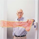 `Door Strip Alarm A brightly colored strip directs most residents away from doorways and off limits