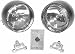 T H Marine HL1DP HEAD LIGHTS