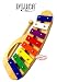 D'Luca 8 Notes Rainbow Xylophone Glockenspiels TH8C