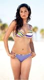 Striped bikini