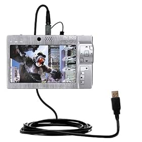 Click here to buy Classic Straight USB Cable for the Archos AV500 with Power Hot Sync and Charge... by Gomadic for the Archos AV500 Series.