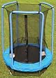 Bazoongi Kids 55" Junior Combo Trampoline and Enclosure