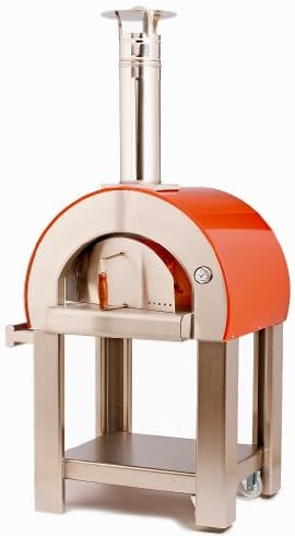 Alfa Pizza Ovens Orange Dome Forno 5 Wood Fired Pizza Oven Made In Italy