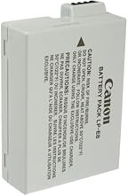 Canon LP-E8 Battery Pack for Canon Digital Rebel T2i and T3i Digital SLR Cameras (Retail Package)