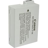 Canon LP-E8 Battery Pack for Canon Digital Rebel T2i and T3i Digital SLR Cameras (Retail Package)