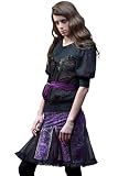 Lace Print Gore Skirt