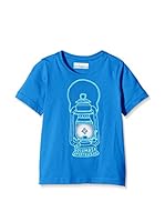 Columbia Camiseta Manga Corta Camp Light Graphic (Azul)