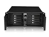 iStarUSA 4U 8-Bay Hot-Swap SAS/SATA JBOD and RAID Rackmount Chassis with 400W Power Supply, Model: dAge408U40-MS/400w Supports RAID 0, 1, 5, 6, 10 ,50 design for data backup, video stream, Apple Final Cut Pro, Adobe Premiere, AVID mojo, AJA ioHD, ProRes 422, RED Camera, file server, accounting backup, hd video editing