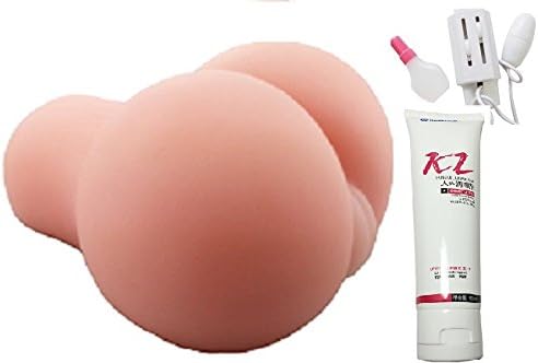 KL Natural Water-based Lubricant, 3.38 Fluid Ounce, + DI TM Realistic Teardrop Ass, Bang Doggy Style Pussy & Ass (about 5 pounds) US seller