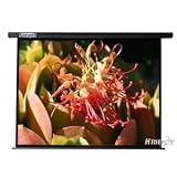 Focupix BriteG 4:3 Electric Projector Screen W/Dual Remote-120 - Enamel Black