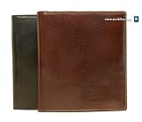Tony Perotti Italico Ultimo Hipster Wallet ID Wallet - Black PI418301BK