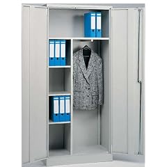 BISLEY Garderobenschrank-Aktenschrank-Kleiderschrank - Lichtgrau