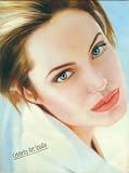 Angelina Jolie as Gia Portrait Original Hand-Painted Oil on Canvas 18X24