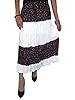 Womens Long Skirt Floral Printed Peasant Bohemian Gypsy Skirt