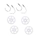 4pcs Original WLtoys V686G Part V686-15 V686-08 CCW and CW Motor with 4pcs Gear Wheel Set for JJRC/WLtoys V686G RC FPV Quadcopter