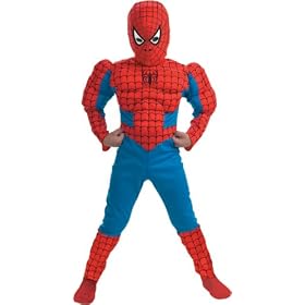 Kid's Spiderman Costume (Size:Small 4-6) by Unknown