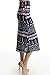 2LUV Women's High Waisted A-Line Knit Midi Skirt