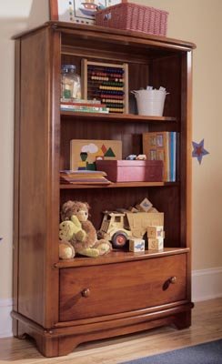 Kitchen: Cottage Cove Bookcase Cinnamon