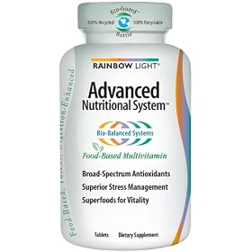 Rainbow Light Advanced Nutritional System Food Based Tablets 180 Tablets