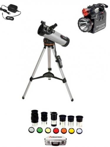 Celestron 114LCM-31150 Telescope Kit - Celestron 114LCM Telescope 31150, Eyepiece/Filter Set