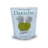 Danielle™CrispyFruitChips,TangyPineapple,2OunceBags(Packof12)