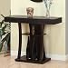 Finley Console Table in Red Cocoa
