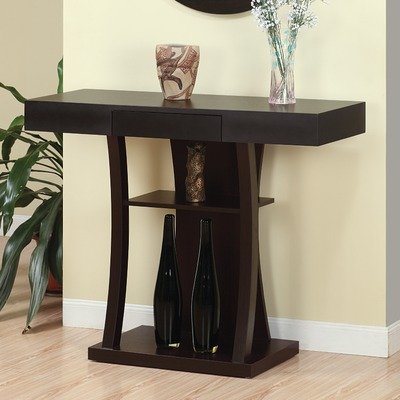 Finley Console Table in Red Cocoa